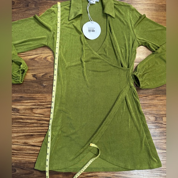 Princess Polly Green Party Time Mini Dress size 0 - Picture 12 of 13